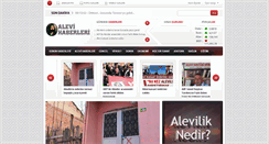 Desktop Screenshot of alevi-haberleri.com